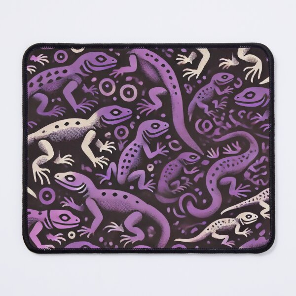 Item preview, Neon Tree Frog Pattern on Black – Tropical Frog  designed and sold by TEEJAMBOREE.