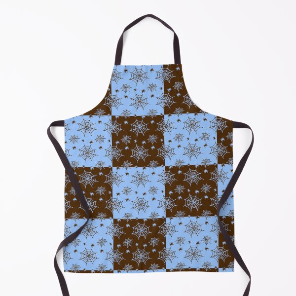 Item preview, Ice blue and dark red interchange web pattern designed and sold by serenebookworm.