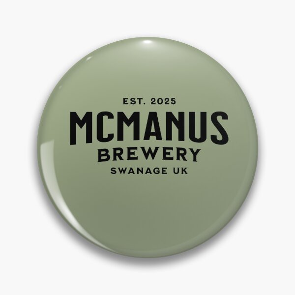 Item preview, McManus Brand -  Brewery Swanage uk designed and sold by Teacuppupdesign.