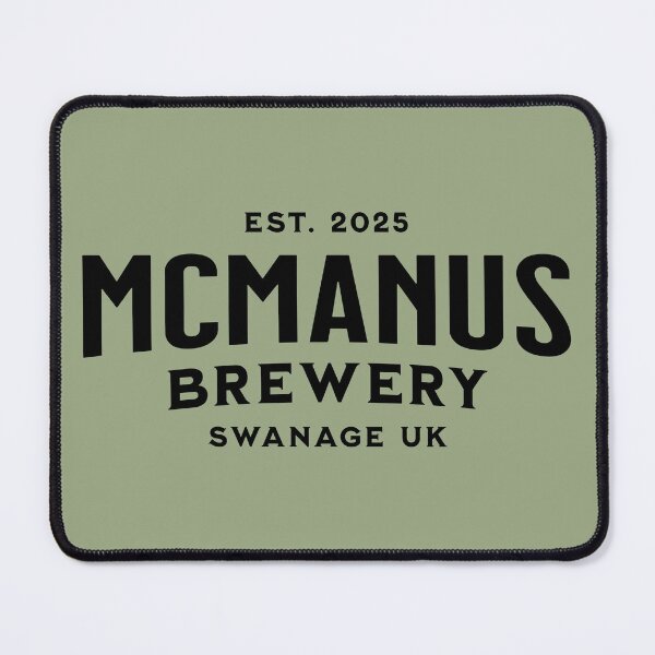 Item preview, McManus Brand - Brewery Swanage uk designed and sold by Teacuppupdesign.