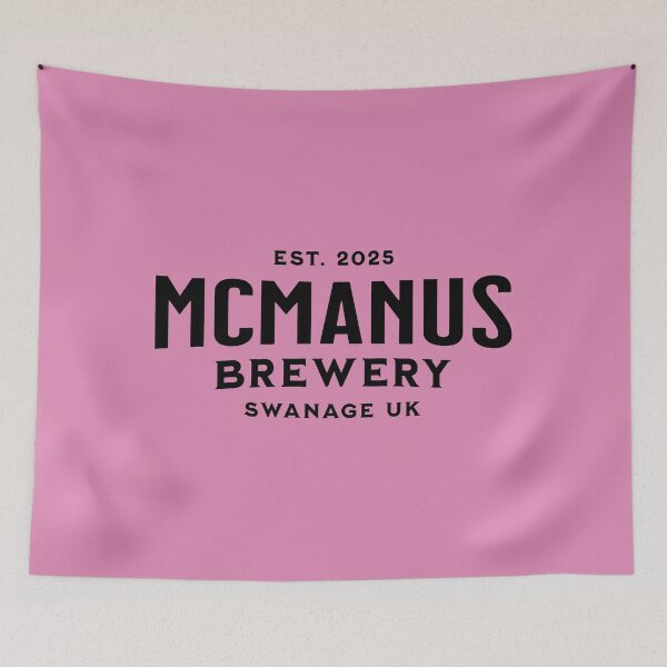 Item preview, McManus Brand -  Brewery Swanage uk designed and sold by Teacuppupdesign.