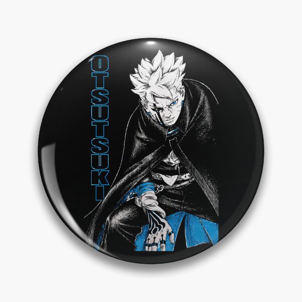 Item preview, Otsutsuki ninja prodigy adult design-two blue vortex style anime warrior dark japanese art aesthetic designed and sold by Trinidesigns123.