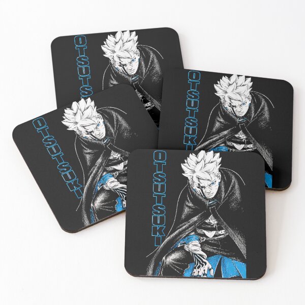 Item preview, Otsutsuki ninja prodigy adult design-two blue vortex style anime warrior dark japanese art aesthetic designed and sold by Trinidesigns123.