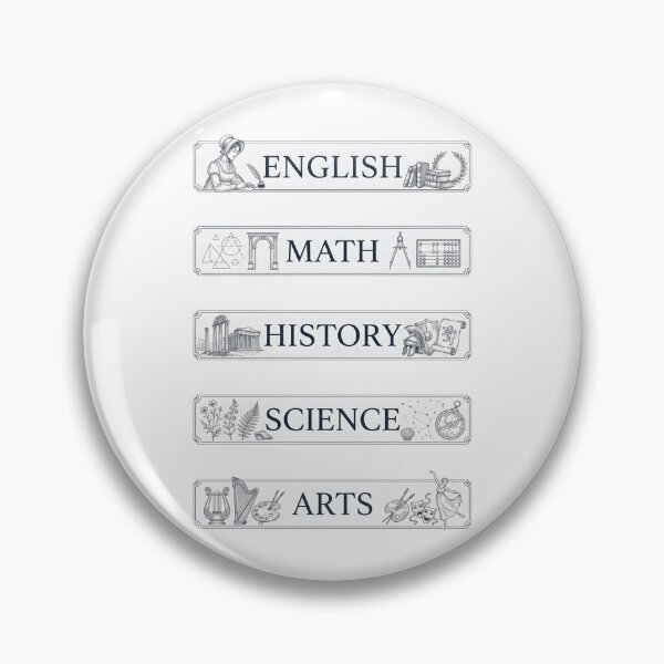 Item preview, Vintage Pride and Prejudice English Math History Science Arts Labels designed and sold by Fenay Designs.