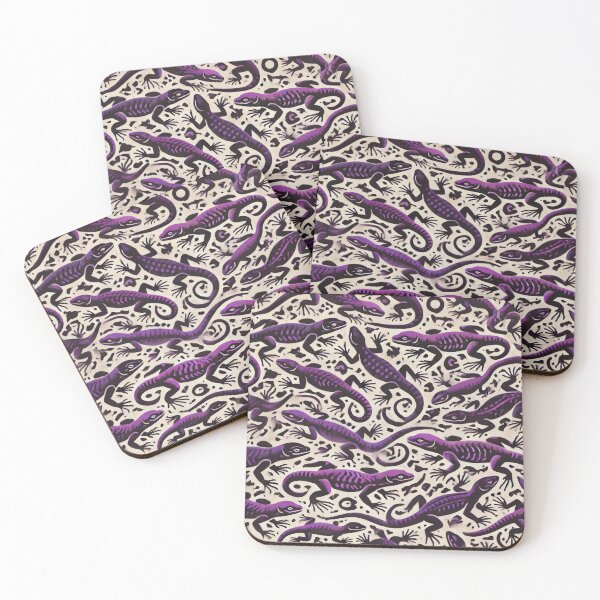 Item preview, Neon Tree Frog Pattern on Black – Tropical Frog  designed and sold by TEEJAMBOREE.