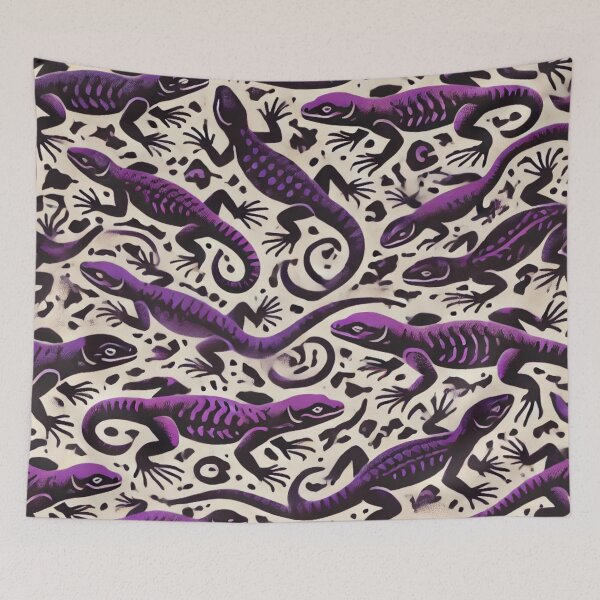 Item preview, Neon Tree Frog Pattern on Black – Tropical Frog  designed and sold by TEEJAMBOREE.