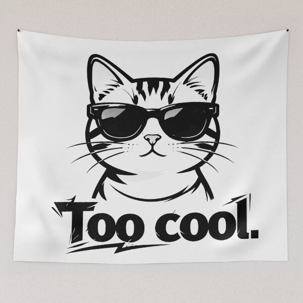 Item preview, Too Cool Cat Lover designed and sold by DetalleXL.
