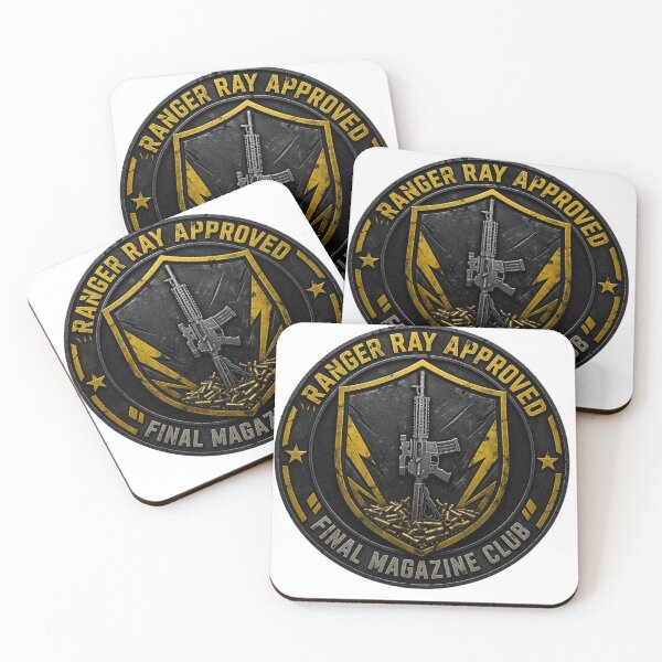 Item preview, Ranger Ray Approved Last Magazine Badge designed and sold by Black Infinite Worlds.