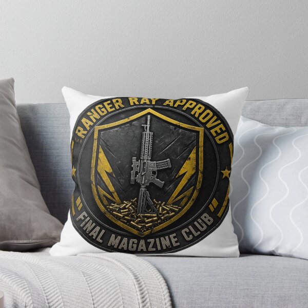 Item preview, Ranger Ray Approved Last Magazine Badge designed and sold by Black Infinite Worlds.