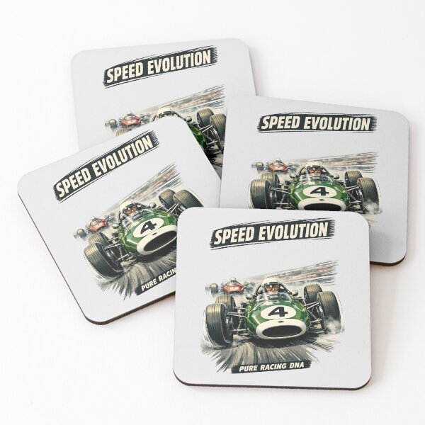 Item preview, Vintage Formula Racing Speed Evolution designed and sold by Retro Arabica.