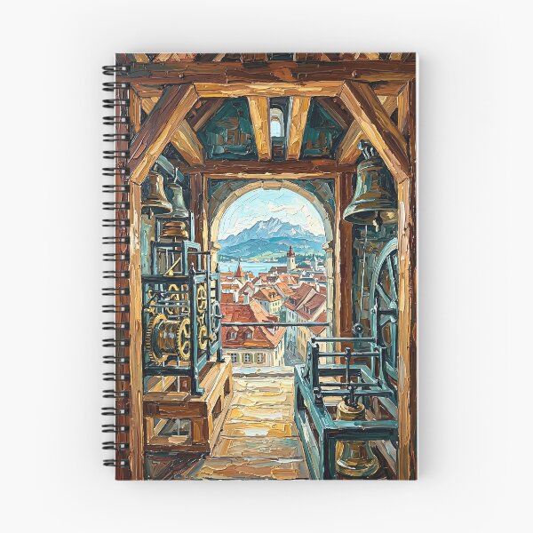 Item preview, View From Lucerne Historical Clock Tower designed and sold by Vista Atelier.