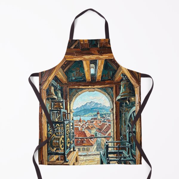 Item preview, View From Lucerne Historical Clock Tower designed and sold by Vista Atelier.