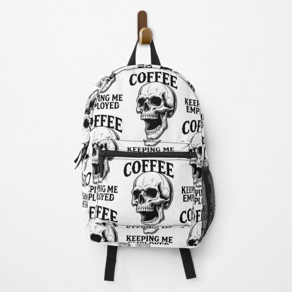 Item preview, Coffee Keeping Me Employed Skull Design designed and sold by NoriudaR.