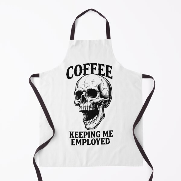 Item preview, Coffee Keeping Me Employed Skull Design designed and sold by NoriudaR.