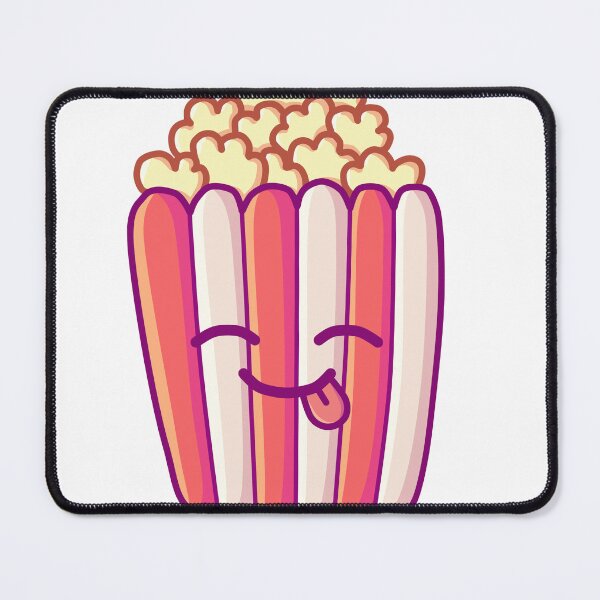 Item preview, Kawaii Popcorn Cinema Stripes Pink Cute Funny Food Gift Movie designed and sold by CLC54.