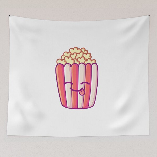 Artikelvorschau, Kawaii Popcorn Kinostreifen Rosa Niedlich Lustig Essen Geschenk Film entworfen und verkauft von CLC54.