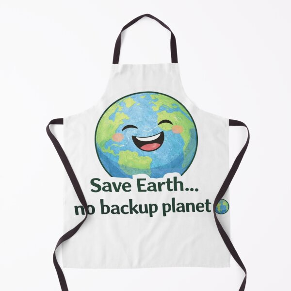 Item preview, Save Earth No Backup Planet Sticker | Cute Earth Day Cartoon Design | Eco Friendly Gift designed and sold by Amr Darwish Graphic designer.