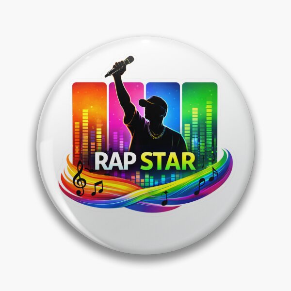 Item preview, RAP STAR Rainbow Beat Visual designed and sold by lorand-designs.
