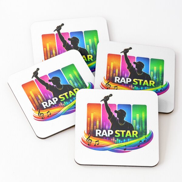 Item preview, RAP STAR Rainbow Beat Visual designed and sold by lorand-designs.