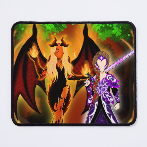 Item preview, The Dragon and her human designed and sold by CrazyCae's Cinematic Universe.