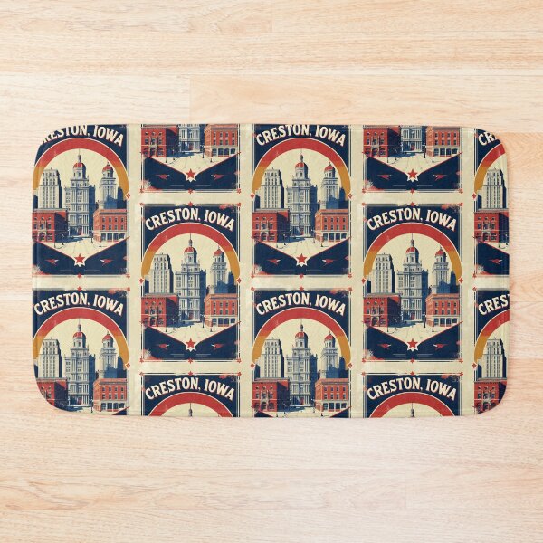 Item preview, Creston Iowa 1950s USA Vintage Travel Tourism designed and sold by TravelersGems.
