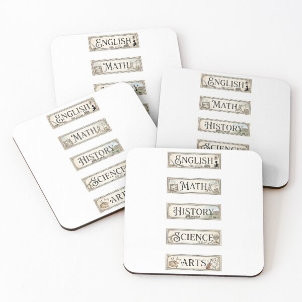 Item preview, Pride and Prejudice English Math History Science Arts Labels Shirt designed and sold by Fenay Designs.
