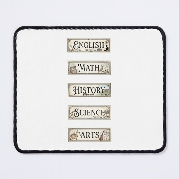 Item preview, Pride and Prejudice English Math History Science Arts Labels Shirt designed and sold by Fenay Designs.