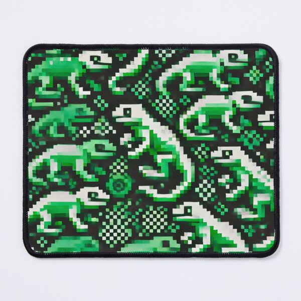 Item preview, Neon Tree Frog Pattern on Black – Tropical Frog designed and sold by TEEJAMBOREE.