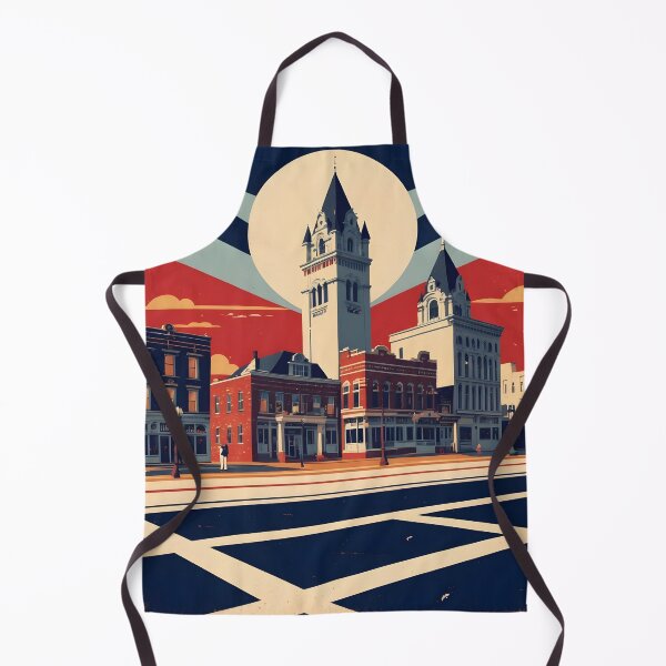 Item preview, Davenport Iowa 1950s USA Vintage Travel Tourism designed and sold by TravelersGems.
