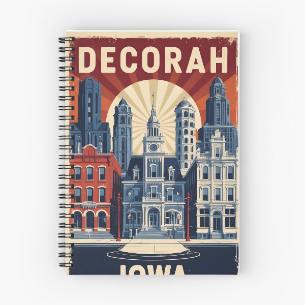 Item preview, Decorah Iowa 1950s USA Vintage Travel Tourism designed and sold by TravelersGems.