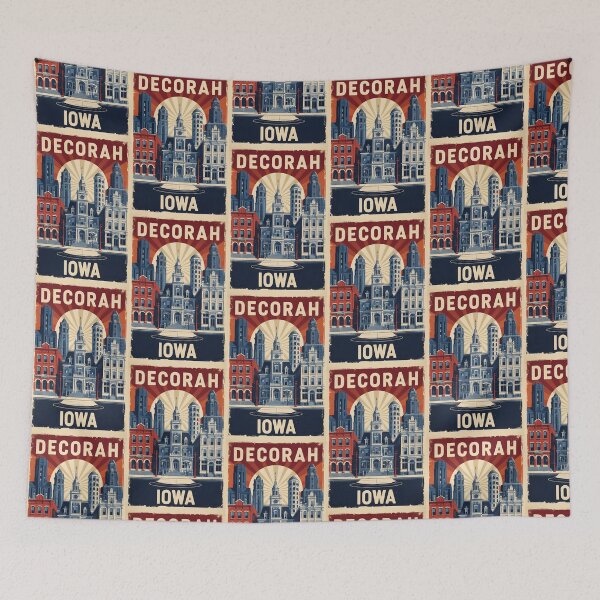 Item preview, Decorah Iowa 1950s USA Vintage Travel Tourism designed and sold by TravelersGems.