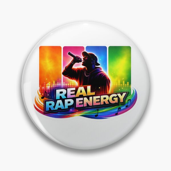 Item preview, Real Rap Energy Neon Burst Tee designed and sold by lorand-designs.