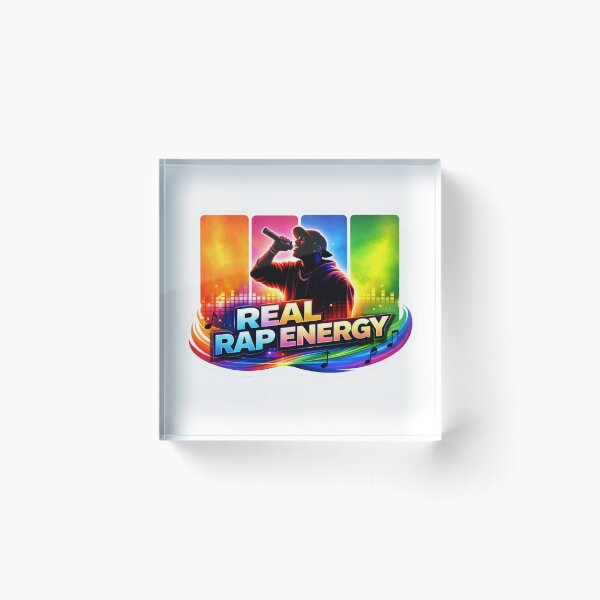 Item preview, Real Rap Energy Neon Burst Tee designed and sold by lorand-designs.