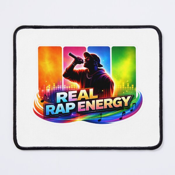 Item preview, Real Rap Energy Neon Burst Tee designed and sold by lorand-designs.