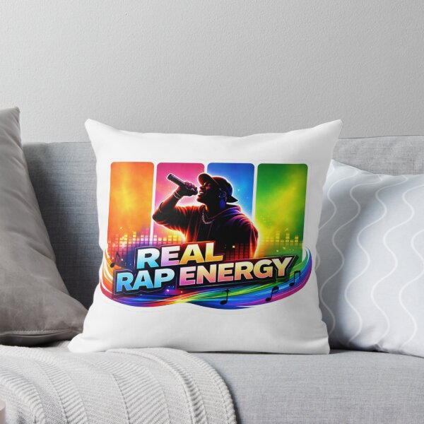 Item preview, Real Rap Energy Neon Burst Tee designed and sold by lorand-designs.
