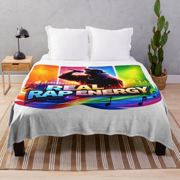 Item preview, Real Rap Energy Neon Burst Tee designed and sold by lorand-designs.
