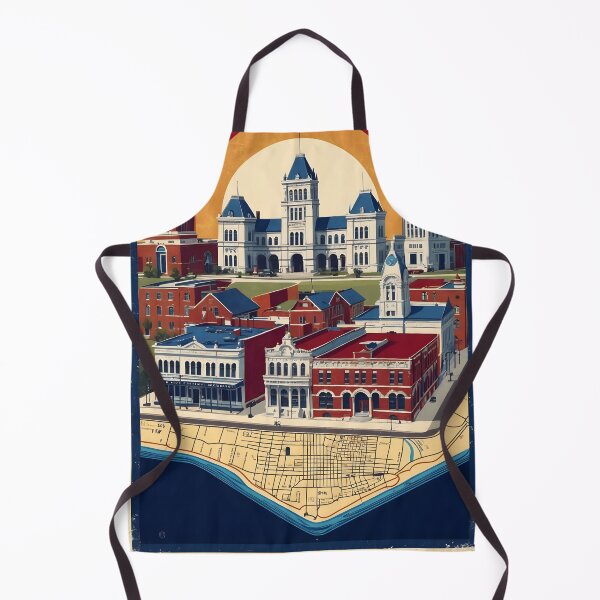 Item preview, Keokuk Iowa 1950s USA Vintage Travel Tourism designed and sold by TravelersGems.
