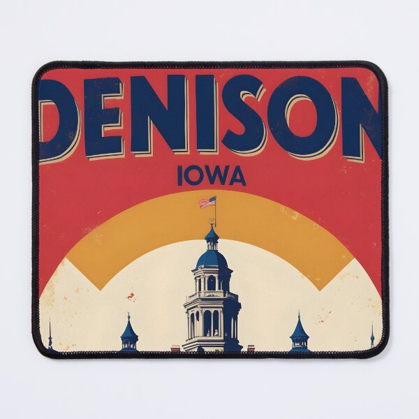 Item preview, Denison Iowa 1950s USA Vintage Travel Tourism designed and sold by TravelersGems.