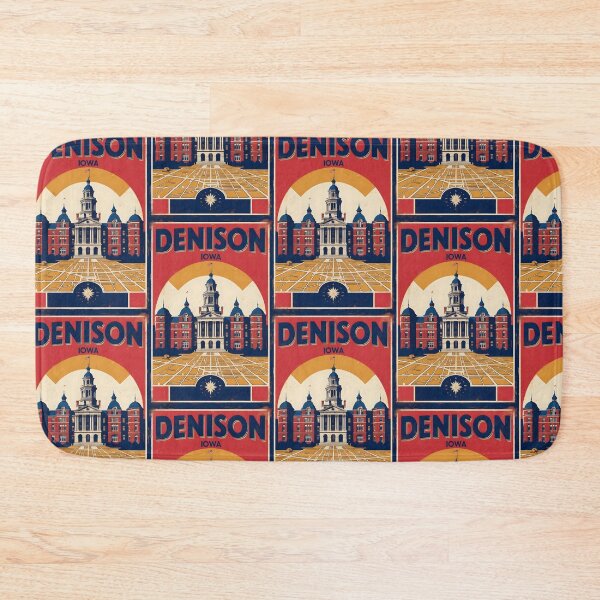 Item preview, Denison Iowa 1950s USA Vintage Travel Tourism designed and sold by TravelersGems.