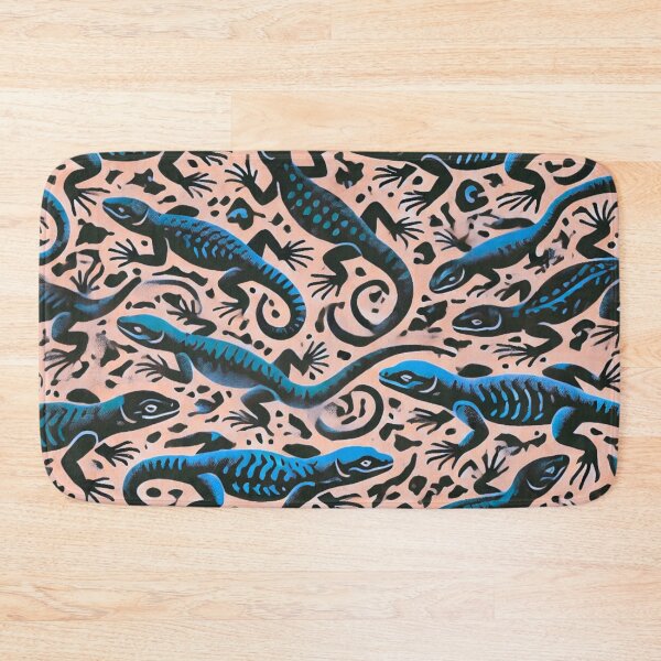 Item preview, Neon Tree Frog Pattern on Black – Tropical Frog  designed and sold by TEEJAMBOREE.