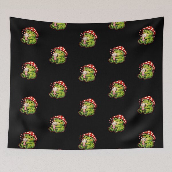 Item preview, Cute Milkshake Frog – Cozy Sweet Aesthetic Design designed and sold by ColorSplash123.