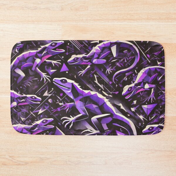 Item preview, Neon Tree Frog Pattern on Black – Tropical Frog  designed and sold by TEEJAMBOREE.
