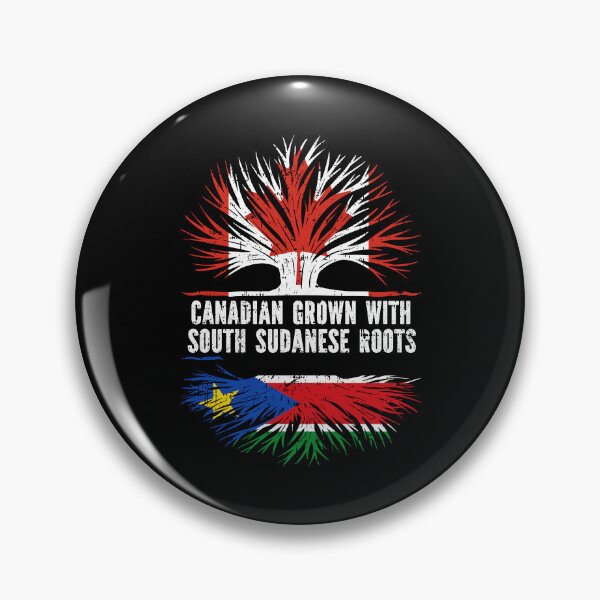 Item preview, Canadian Grown with South Sudanese Roots Canada Flag designed and sold by CosmoKitsch.