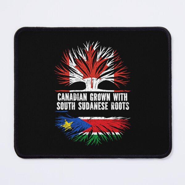 Item preview, Canadian Grown with South Sudanese Roots Canada Flag designed and sold by CosmoKitsch.