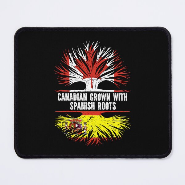 Item preview, Canadian Grown with Spanish Roots Canada Flag designed and sold by CosmoKitsch.