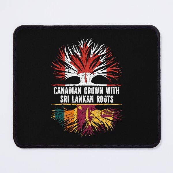 Item preview, Canadian Grown with Sri Lankan Roots Canada Flag designed and sold by CosmoKitsch.