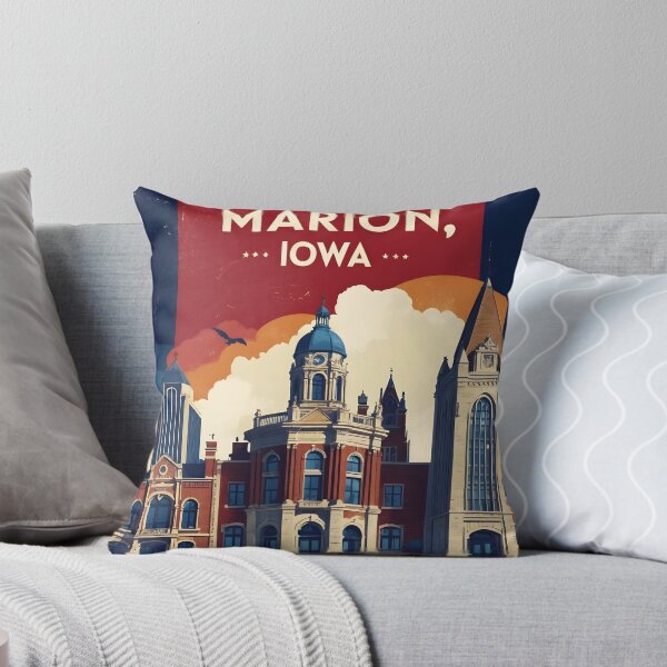 Item preview, Marion Iowa 1950s USA Vintage Travel Tourism designed and sold by TravelersGems.