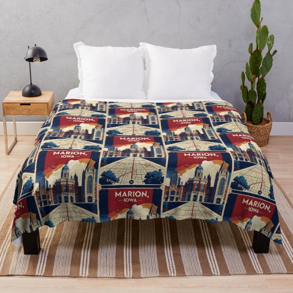 Item preview, Marion Iowa 1950s USA Vintage Travel Tourism designed and sold by TravelersGems.