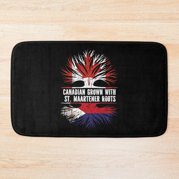 Item preview, Canadian Grown with St. Maartener Roots Canada Flag designed and sold by CosmoKitsch.