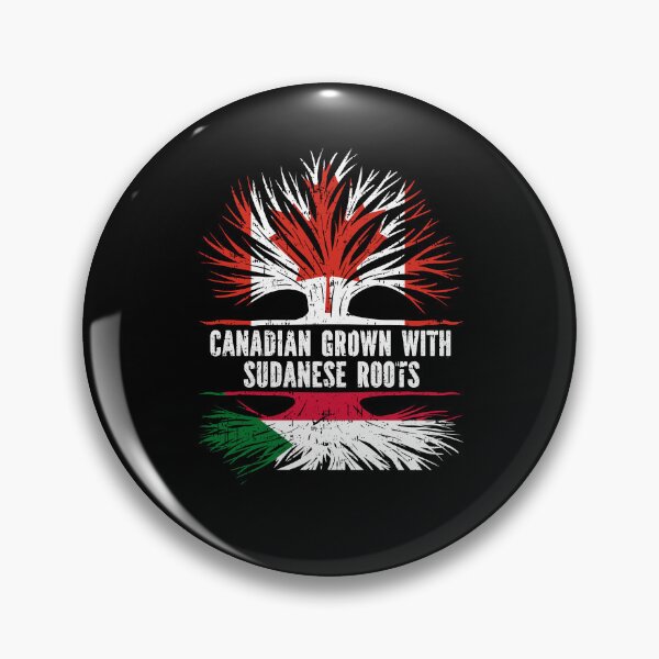 Item preview, Canadian Grown with Sudanese Roots Canada Flag designed and sold by CosmoKitsch.